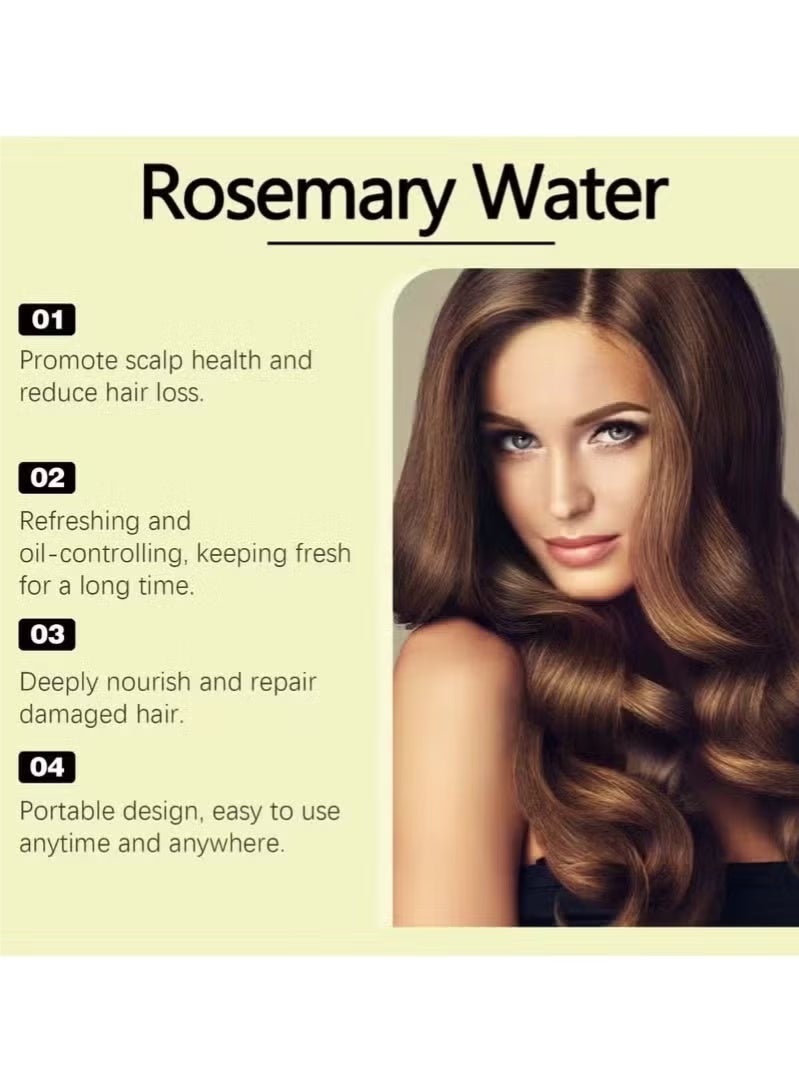 HOEGOA Rosemary Water Spray For Hair Growth (100 ml) | Hair Spray for Regrowth | Rosemary Hair Mist | Adds Shine | Helps Reduce Hairfall | Strengthens Hair | Suitable For All Hair Types - Image 4